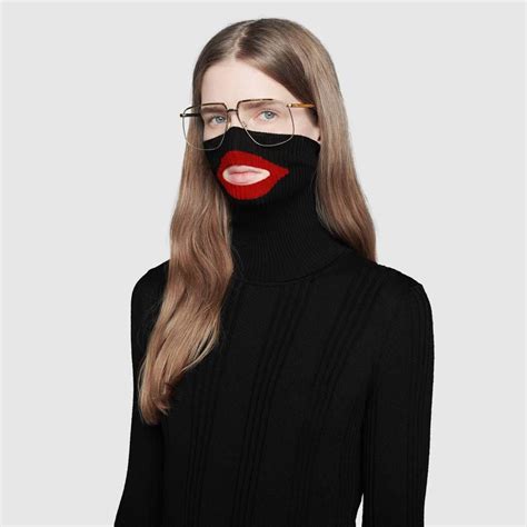 balaclava knit top Gucci